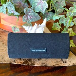 Dolce & Gabbana Black Sunglasses Eyeglasses Hard Case